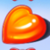 Orangener Bonbon